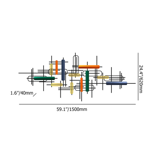 Wall Art - Urban Melody Lines