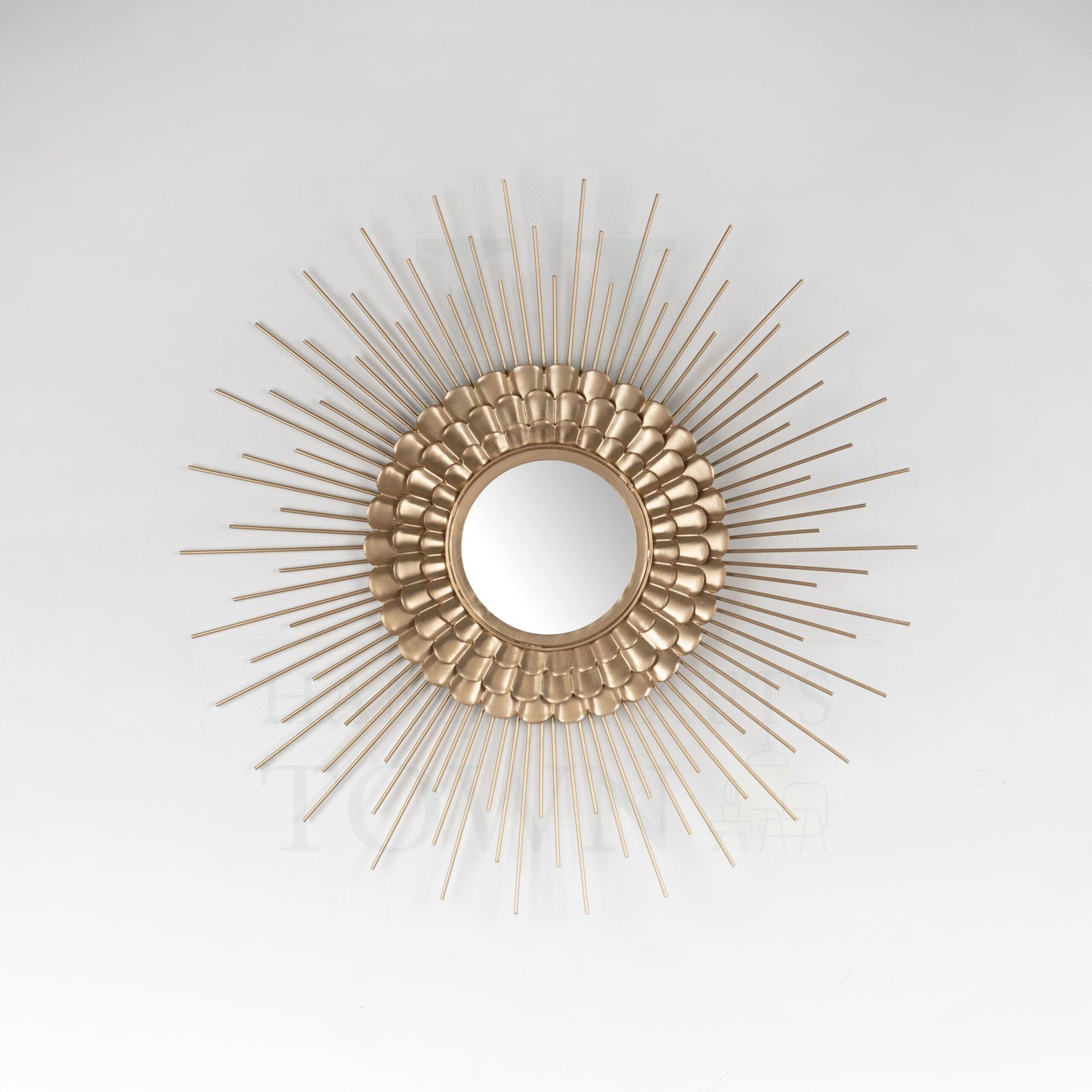 Wall Mirror - Solar Flare Reflection