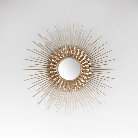 Wall Mirror - Solar Flare Reflection