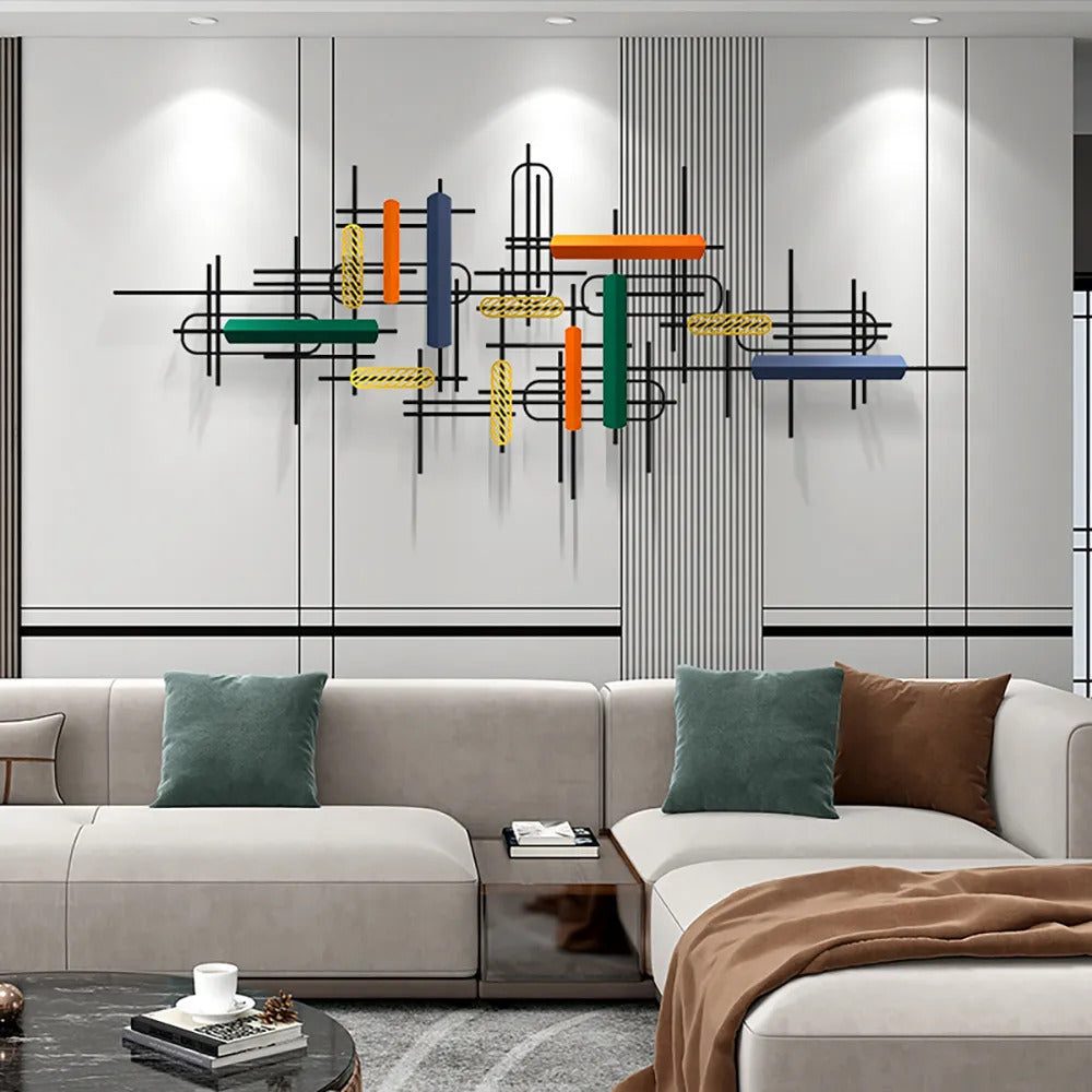 Wall Art - Urban Melody Lines