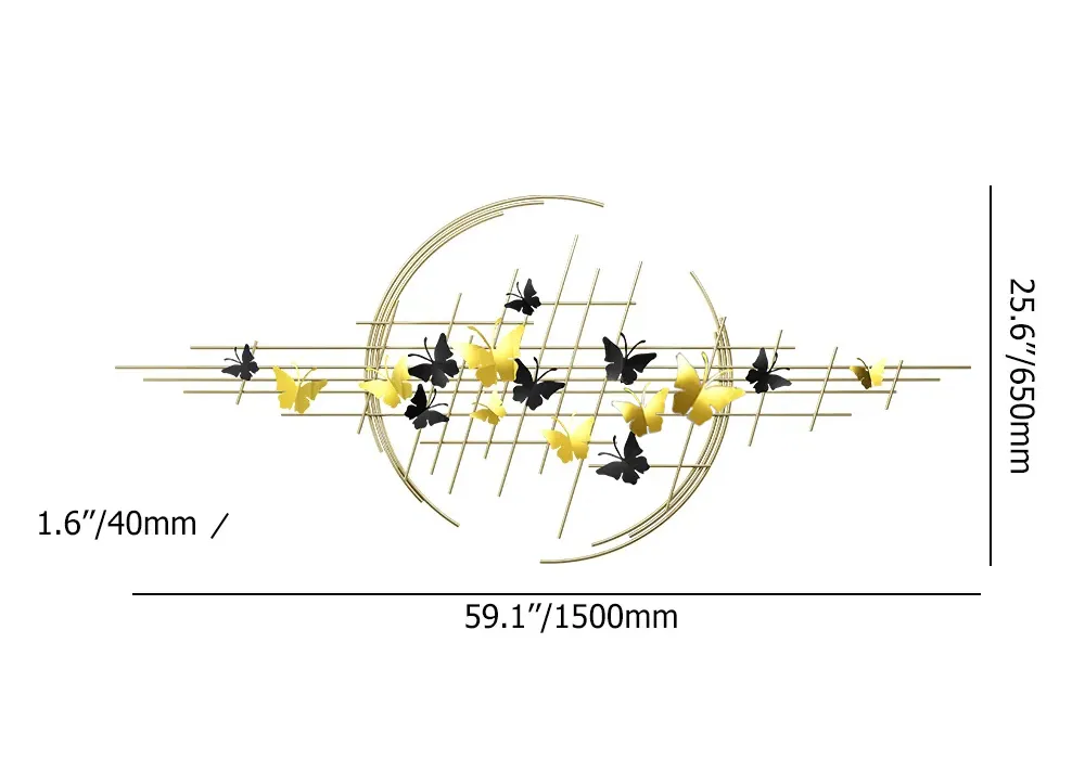 Wall Art - Monarch Migration Display