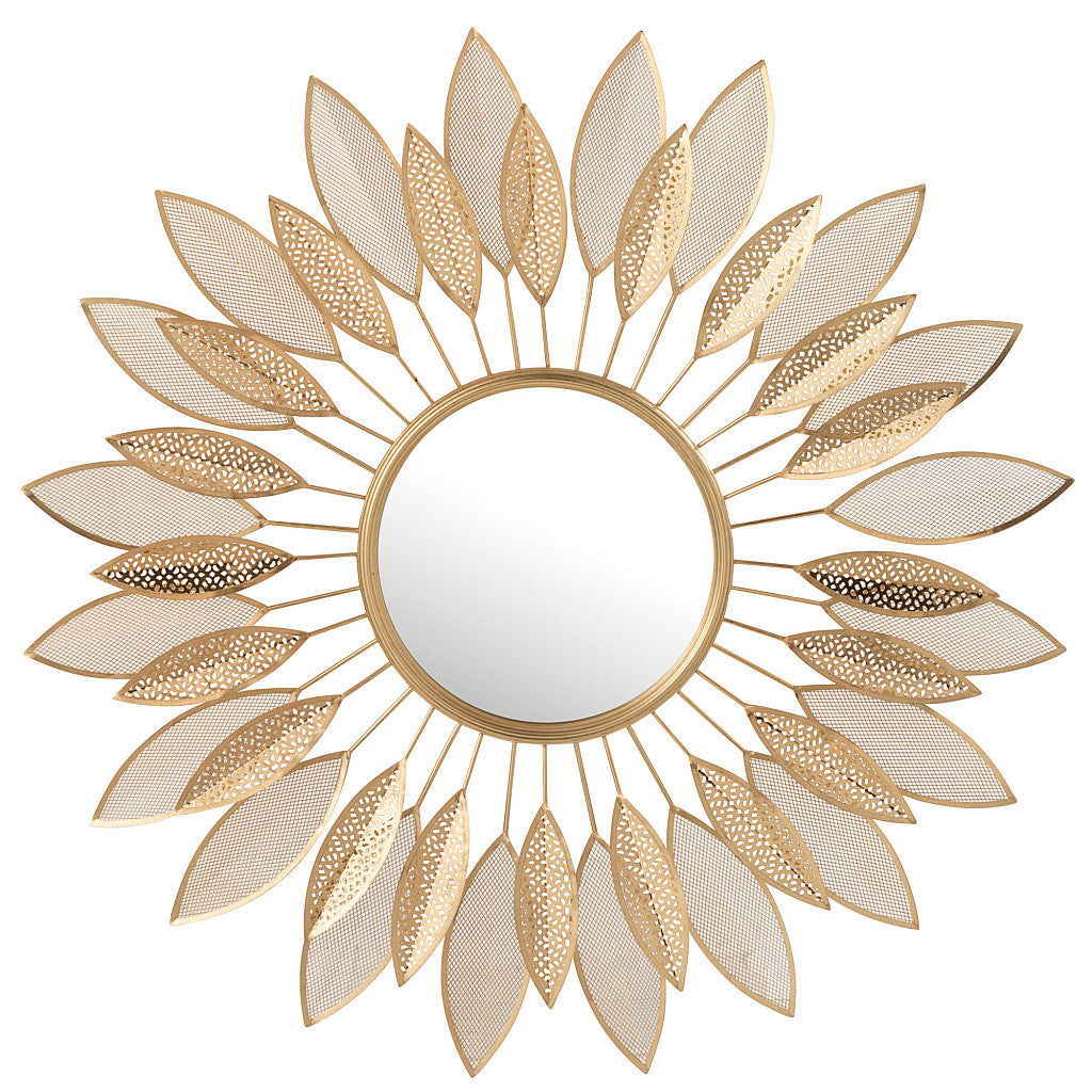 Wall Mirror - Foliage Luxe Reflection