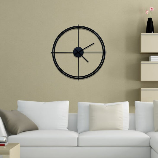 Wall Clock - Industrial Orbit Keeper