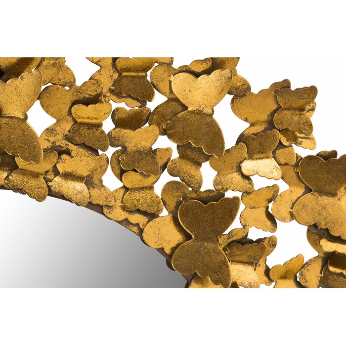 Wall Mirror - Golden Metamorphosis Portal