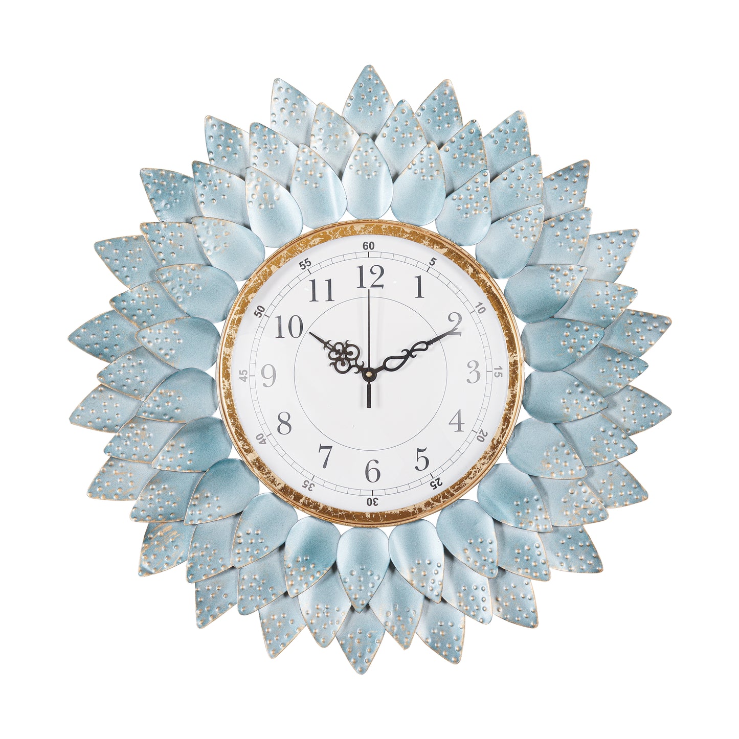 Blue Dew Serenity Wall Clock