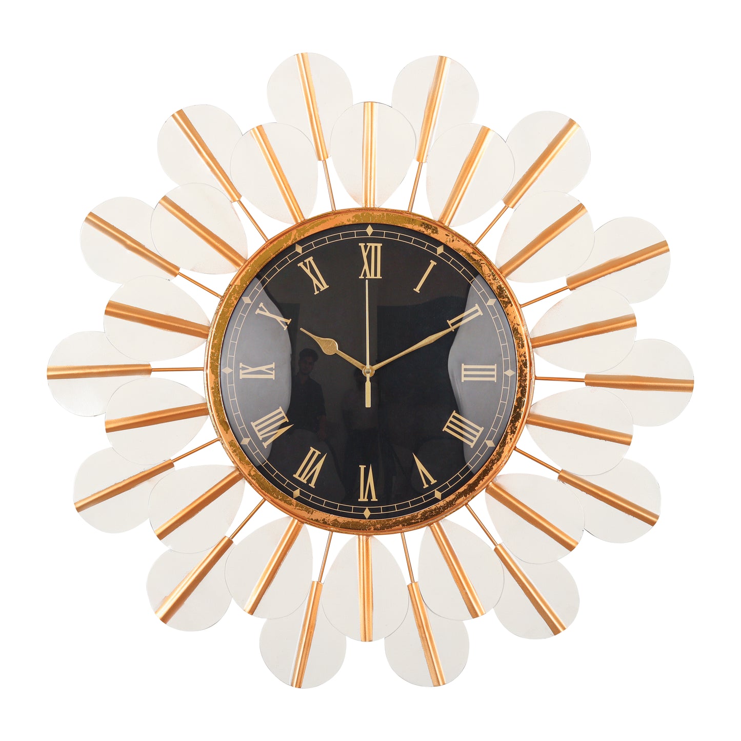 Pastel Dewdrop Art Wall Clock