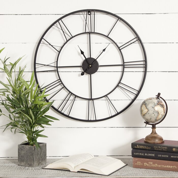 Wall Clock - Farmhouse Float Clock