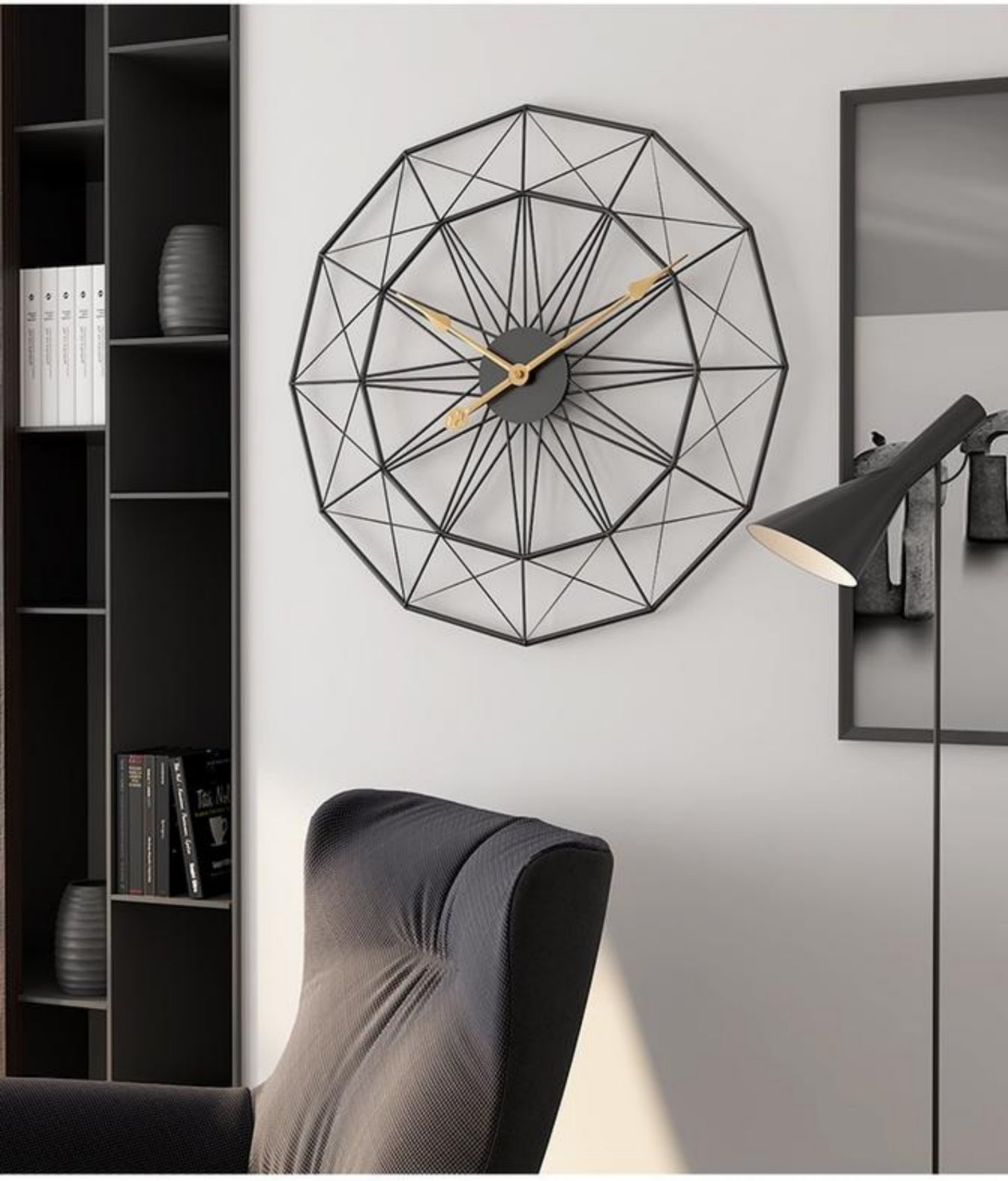 Wall Clock - Shadow Lattice Grand