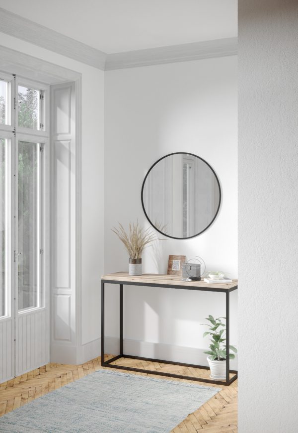 Wall Mirror - Midnight Moon Reflection