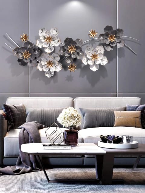 Wall Art - Monochromatic Petal Dance