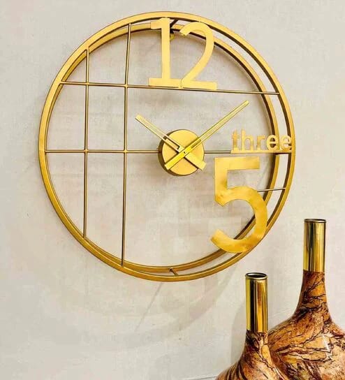 Wall Clock - Aurelius Time Sculpture