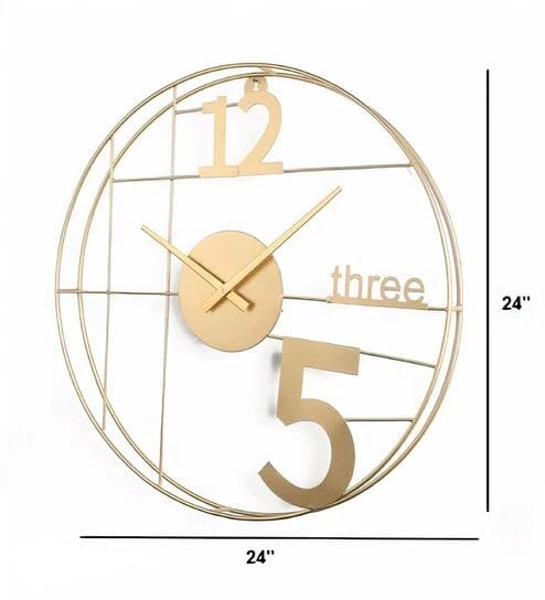 Wall Clock - Aurelius Time Sculpture