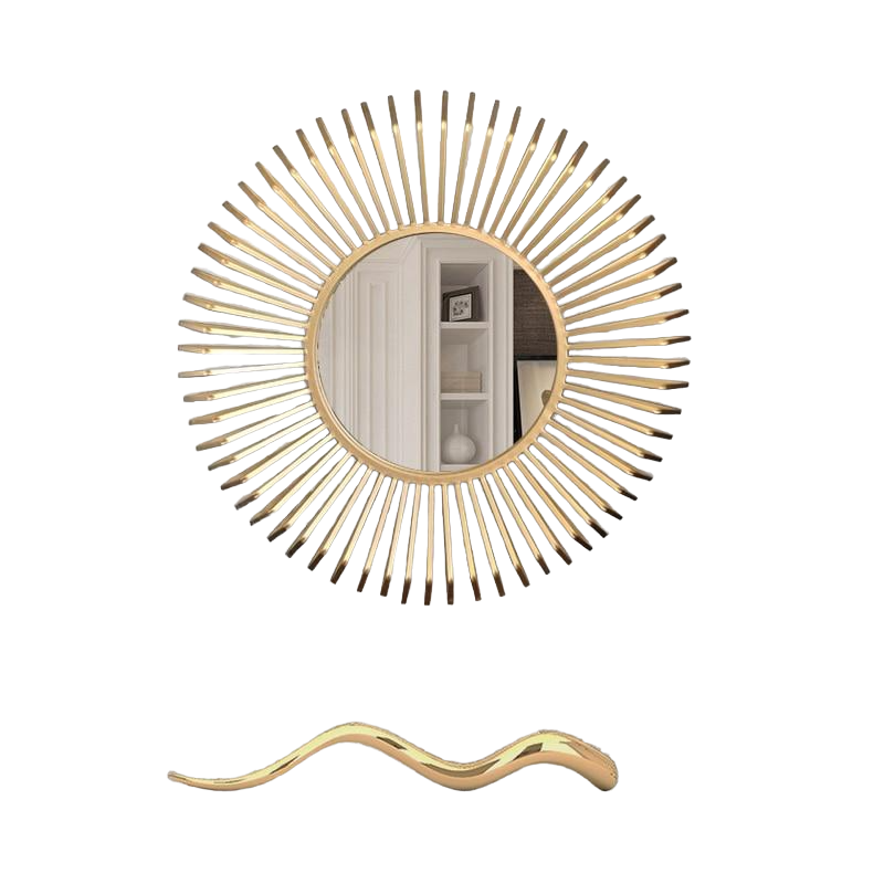 Wall Mirror - Crystal Compass Reflection