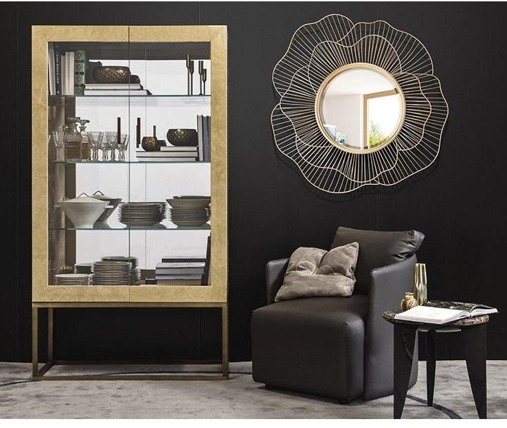 Wall Mirror - Floret Medallion Mirror