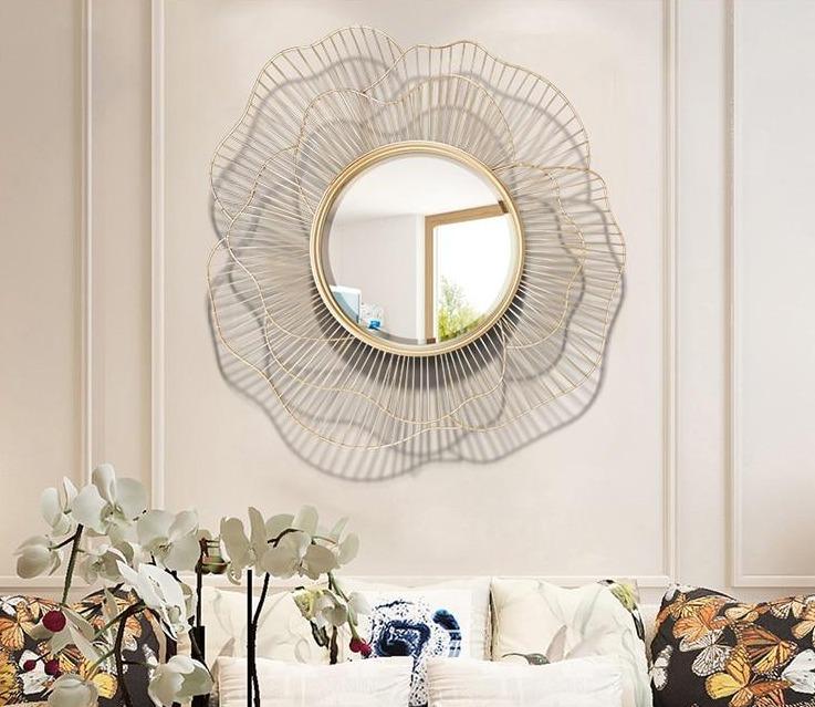 Wall Mirror - Floret Medallion Mirror