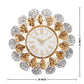 Wall Clock- Daisy Twin-Tone Timepiece