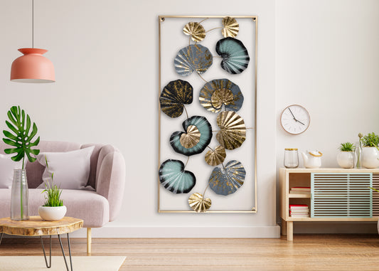 Wall Art- Forest Cloud Lotus Panel