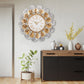 Wall Clock- Daisy Twin-Tone Timepiece