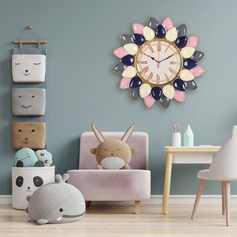 Leaf Embrace Verdant Wall Clock