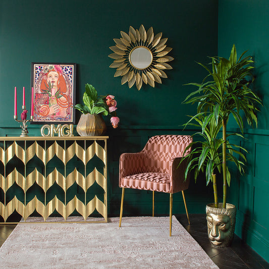 Wall Mirror - Foliage Luxe Reflection