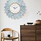 Blue Dew Serenity Wall Clock