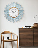 Blue Dew Serenity Wall Clock