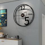 Wall Clock - Obsidian Letters Chronicle