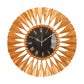Copper Fanfare Roman Wall Clock