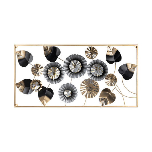 Vintage Mist Lotus Wall Art