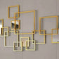 Wall Art - Golden Skyline Grid