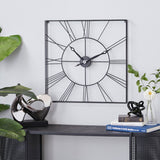 Wall Clock - Obsidian Frame Quarterly