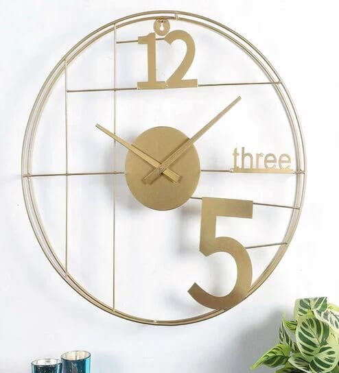 Wall Clock - Aurelius Time Sculpture