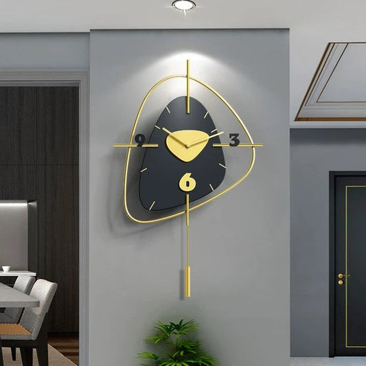 Wall Clock - Tempus Noir Medallion