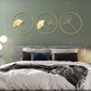 Wall Art - Ginkgo Gold Trio