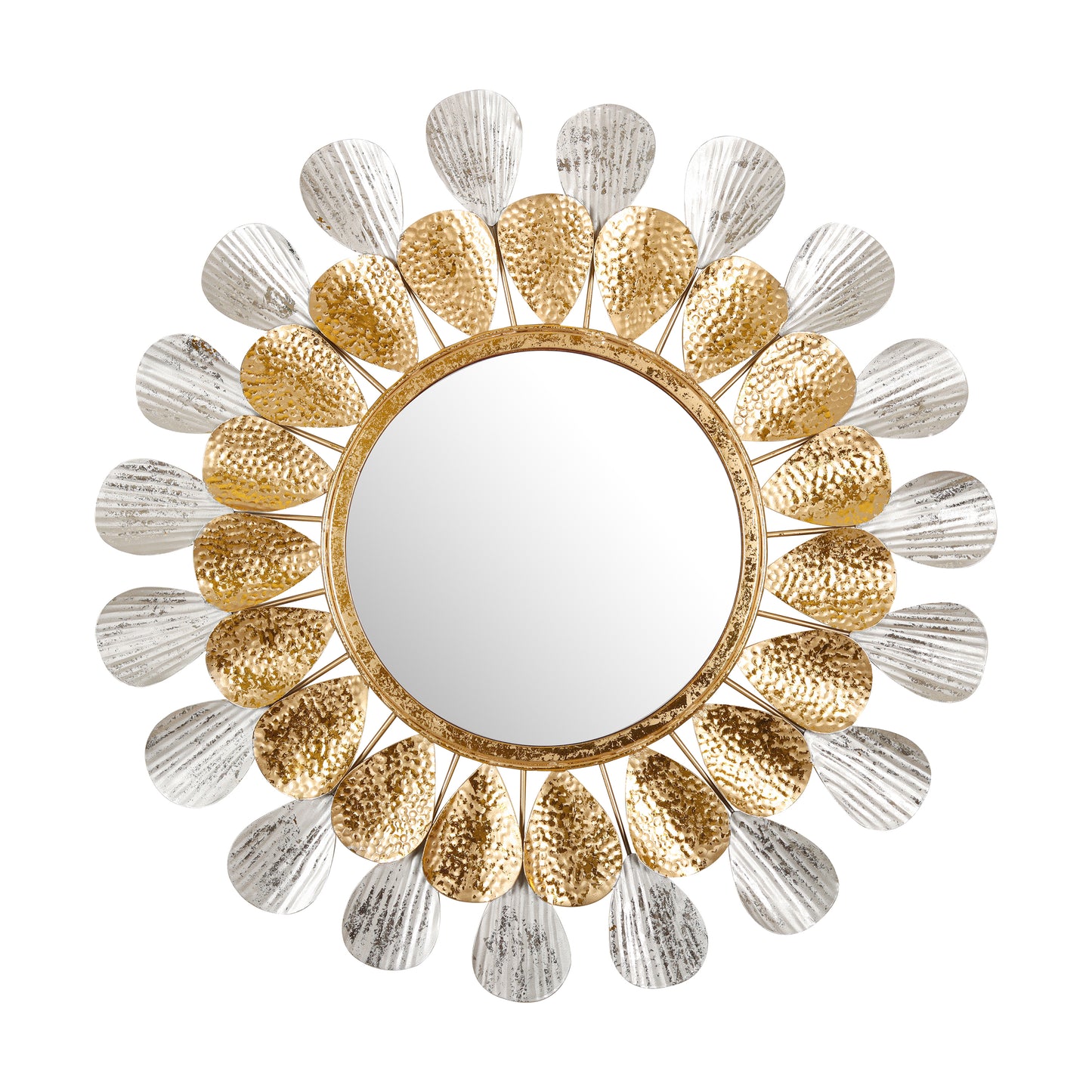 Elegant Teardrop Perfection Wall Mirror