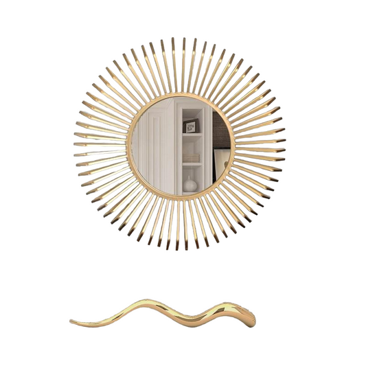 Wall Mirror - Crystal Compass Reflection