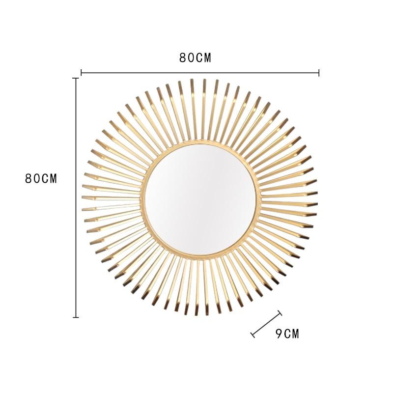 Wall Mirror - Crystal Compass Reflection