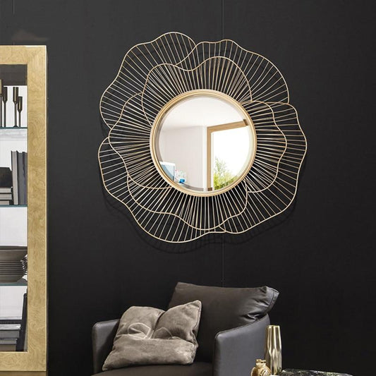 Wall Mirror - Floret Medallion Mirror