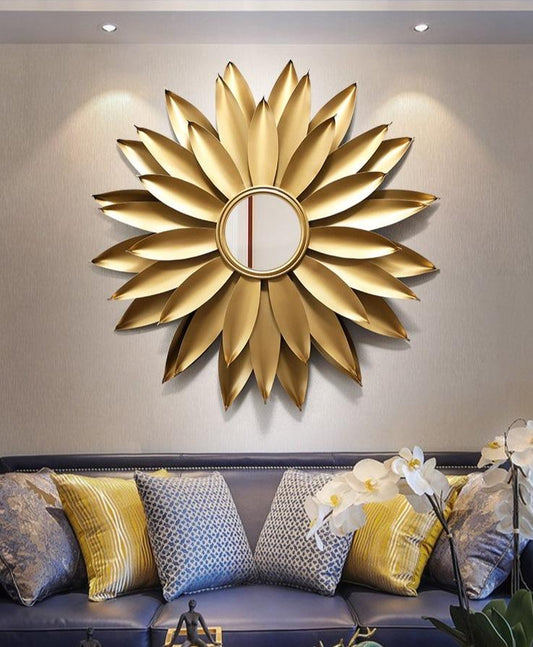 Wall Mirror - Gilded Garden Gateway